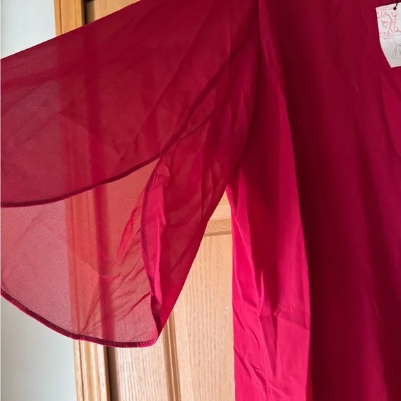 **NEW** ACEVOG Womens Casual Scoop Neck Loose Top 3/4 Sleeve - Picture 5 of 9